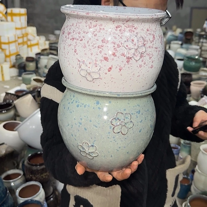 高度19口20啦啦花盆啦啦