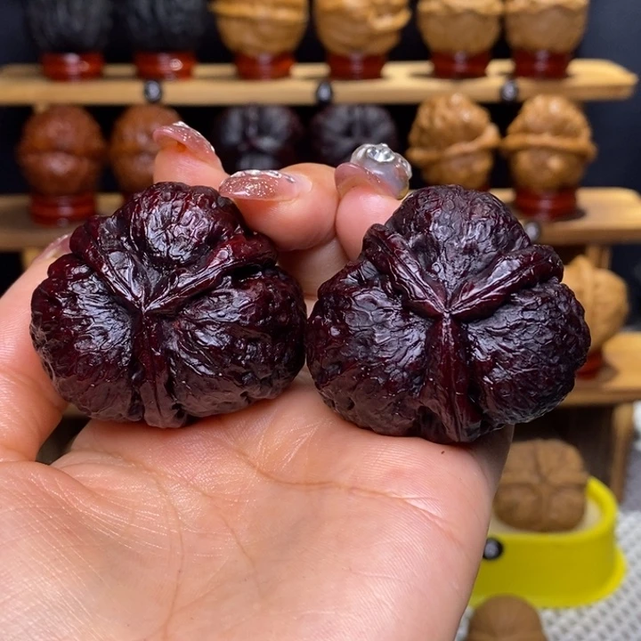 文玩核桃把件王炸三98