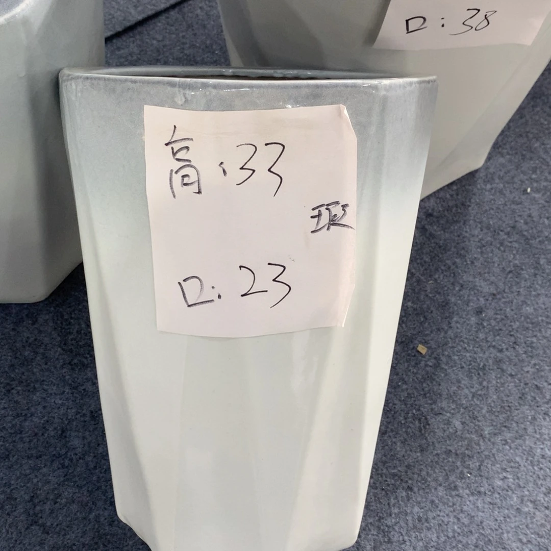 高温陶瓷花盆微瑕
