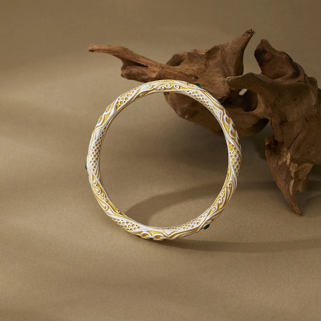 乾坤圈闭口实心999.9手镯