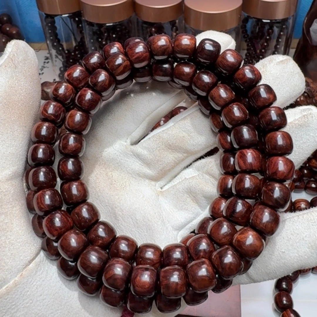 把件黄花梨/降香黄檀海南黄花梨精工9.3✖️10✖️108水波留疤花