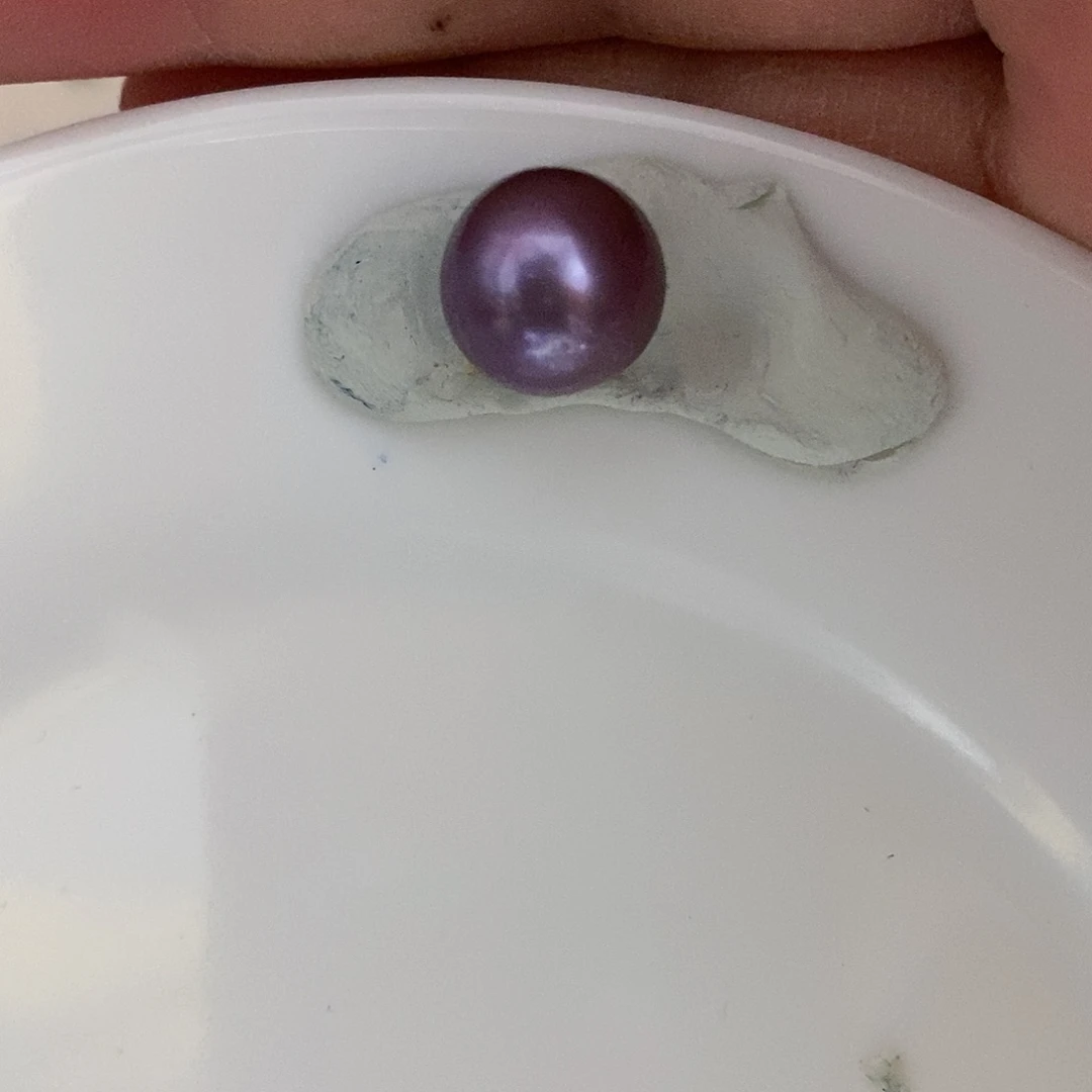 银S925镶嵌耳饰淡水珍珠