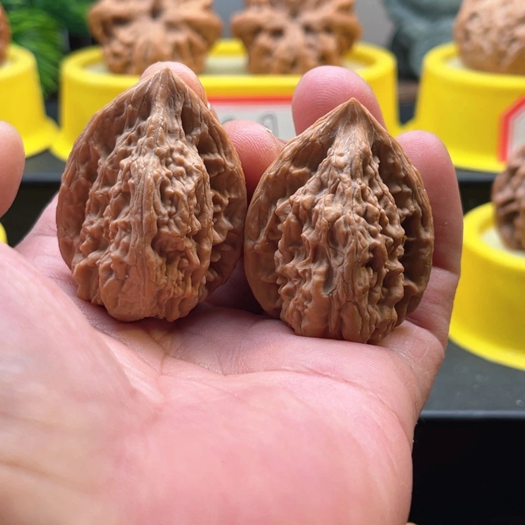 文玩核桃吊坠蜜****铺32野生有修