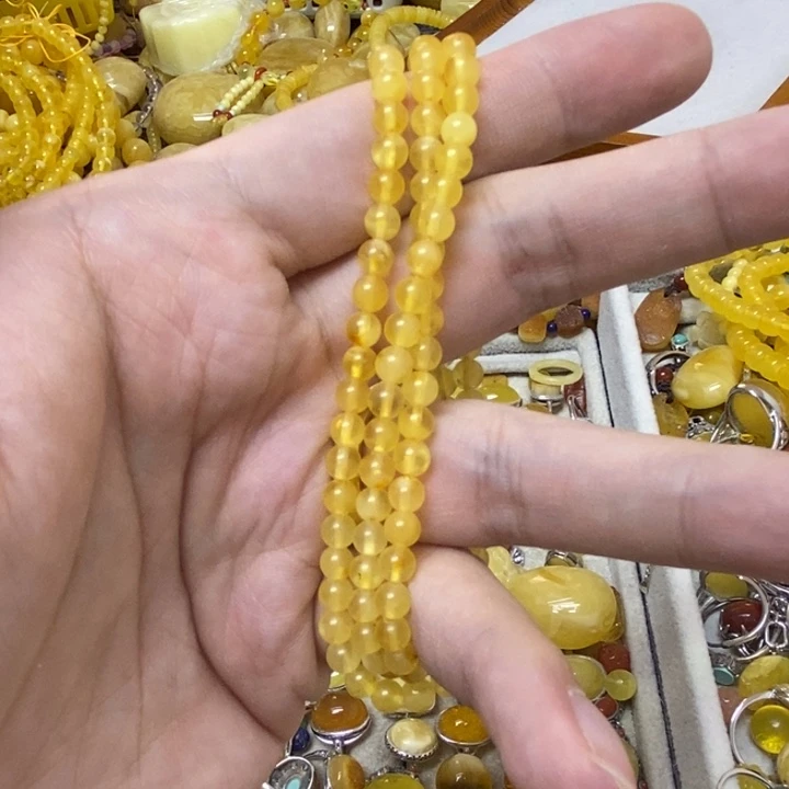 蜜蜡未镶嵌裸石多样性发货