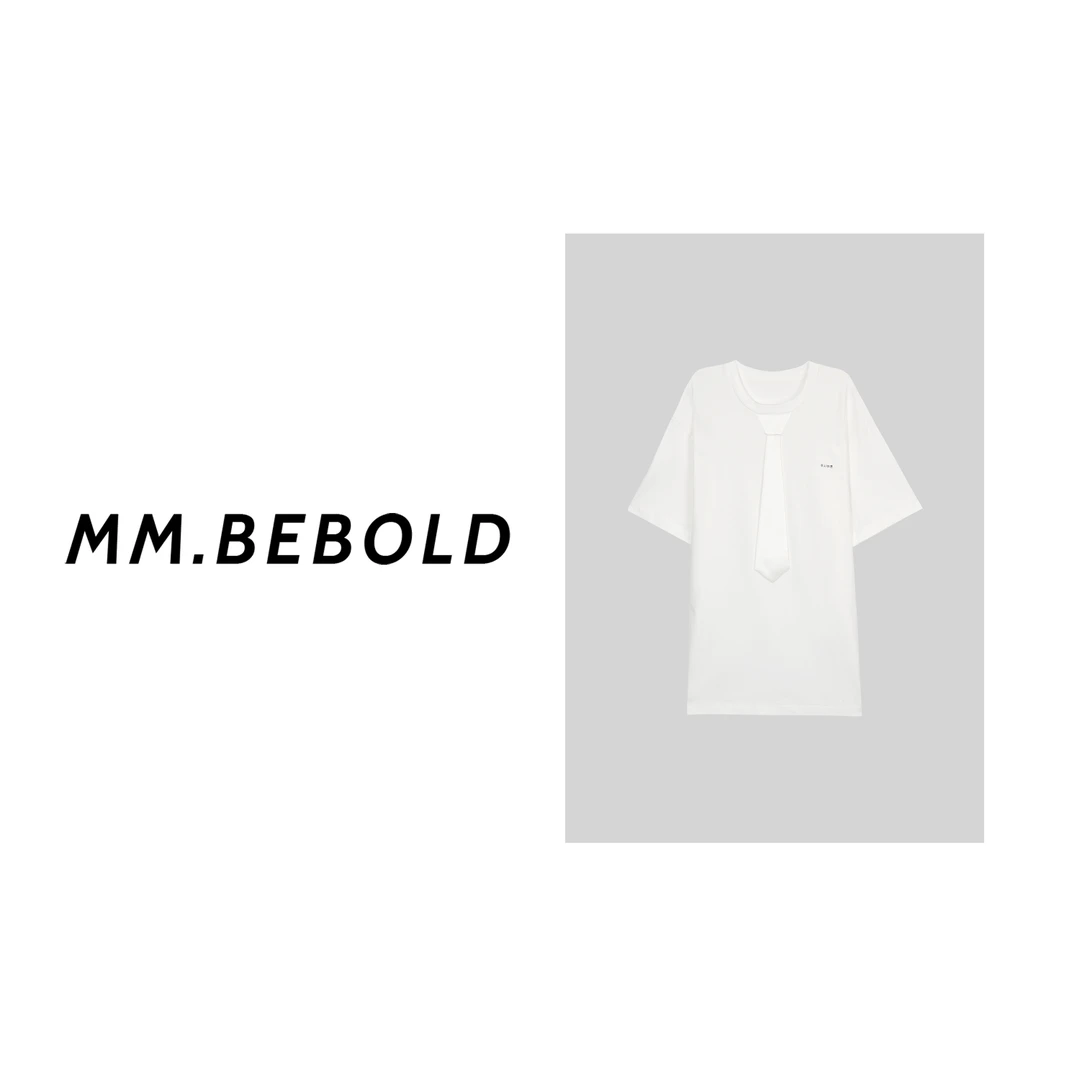 【蓓蓓精选】小众设计感领带T恤LZ10917