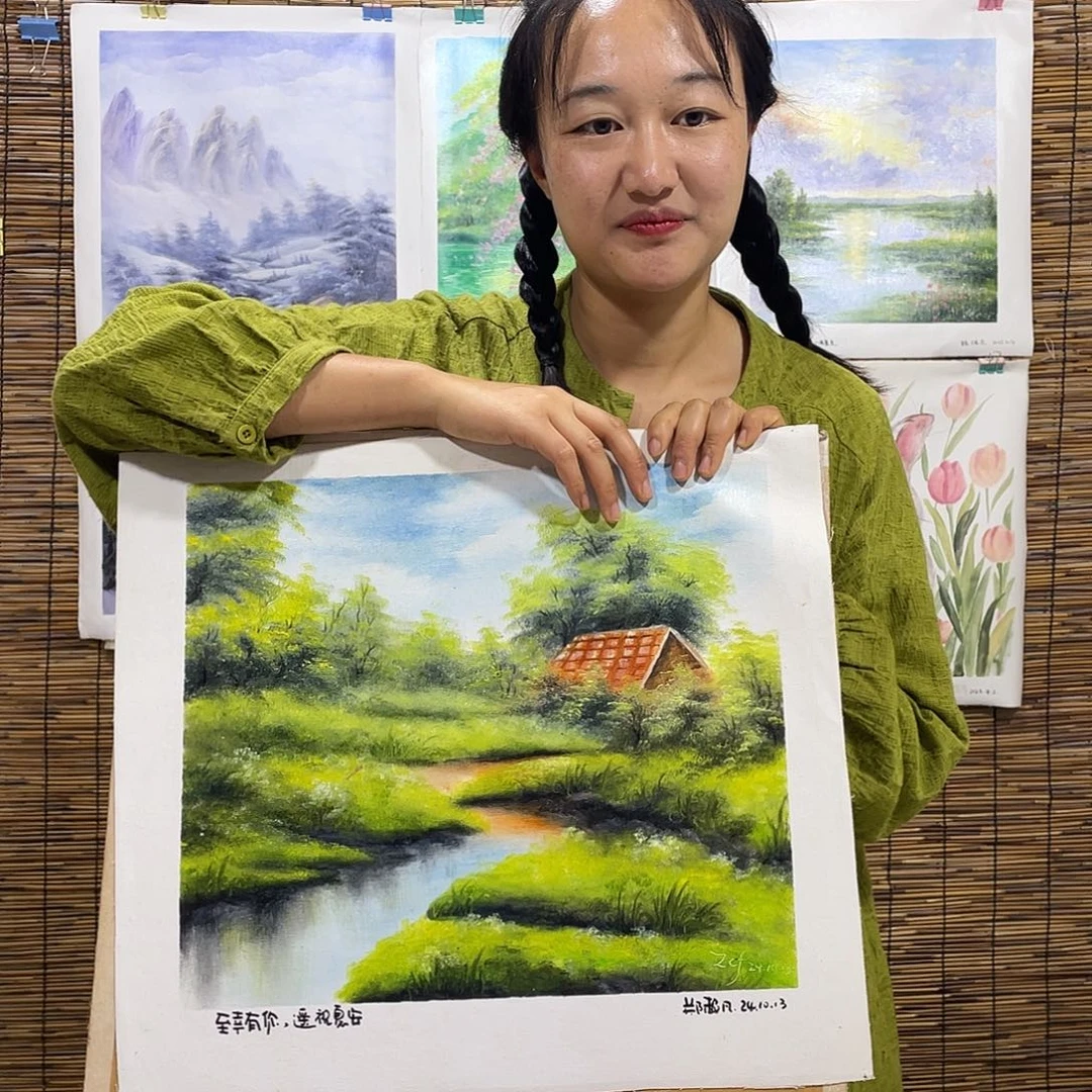 油画薇爽 恭喜竞拍成功