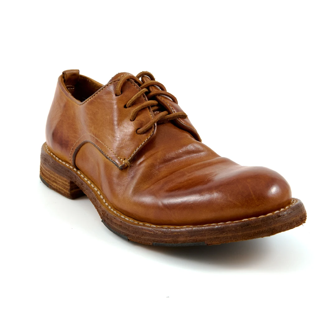 商务正装休闲绅士马皮鞋固特异手工皮鞋水洗复古做旧英伦皮鞋男士