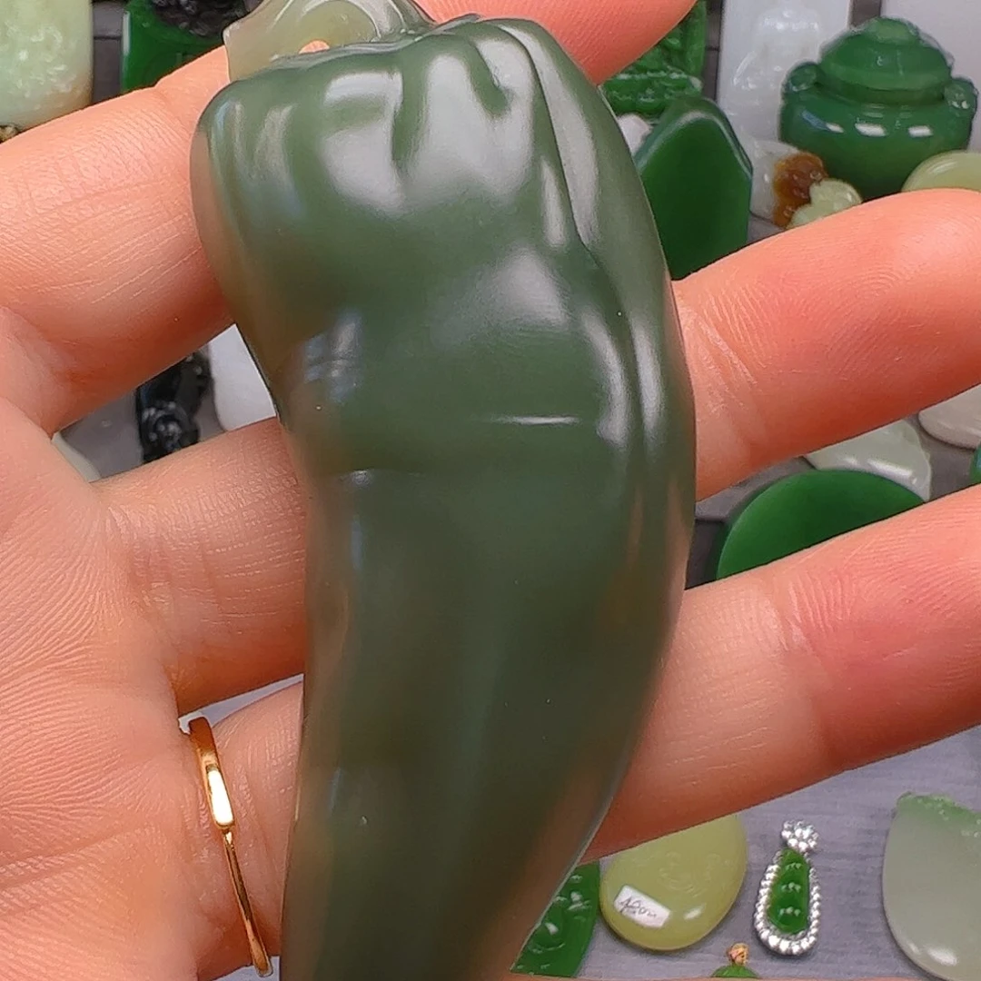 和田玉把件未镶嵌