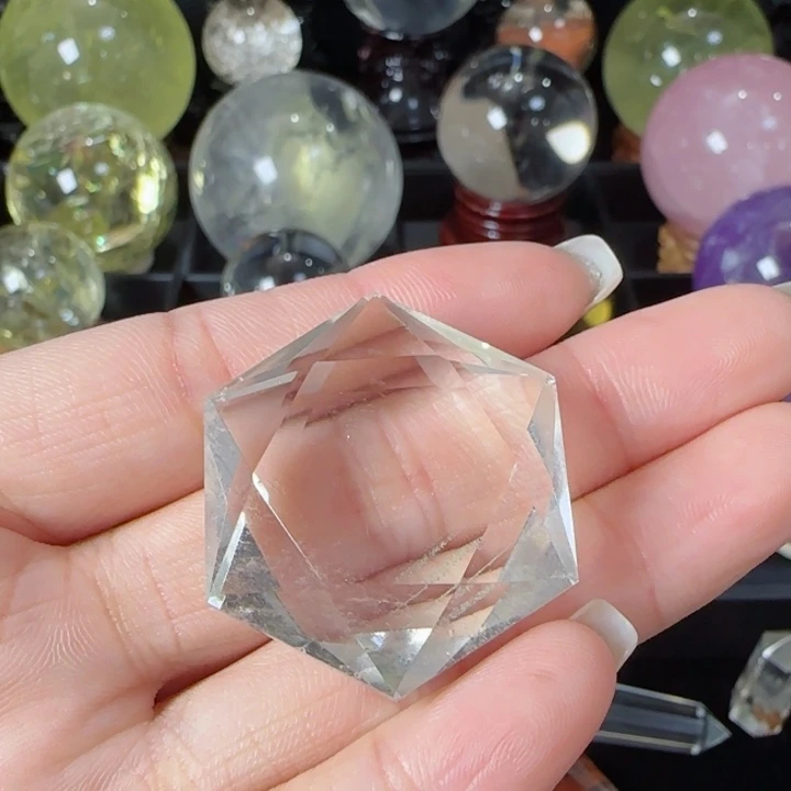 水晶天然水晶球F42未镶嵌天然