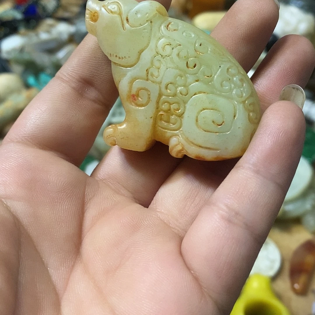 和田玉（糖玉）未镶嵌挂件