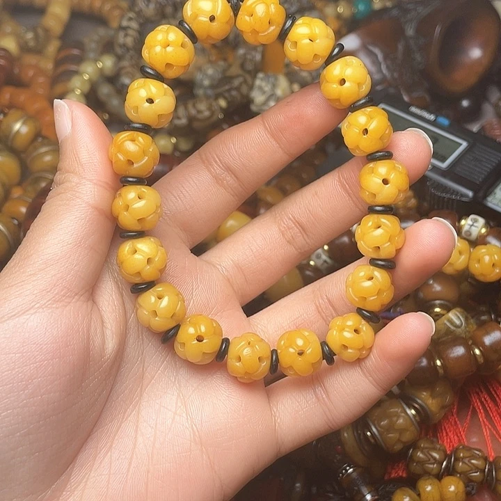 牛骨手串/手链牦牛骨路路通手串