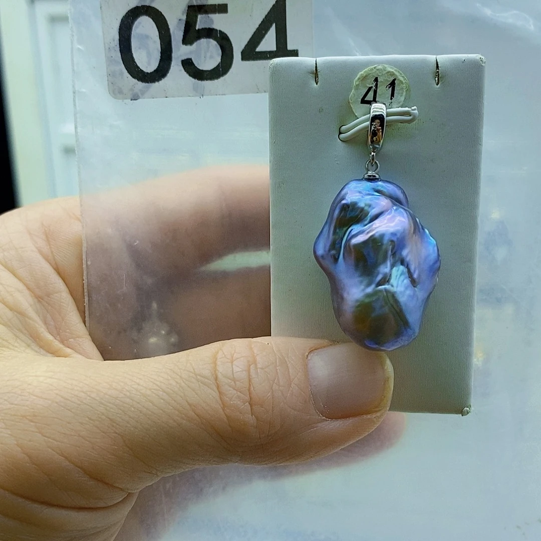 淡水珍珠颈饰18K金镶嵌