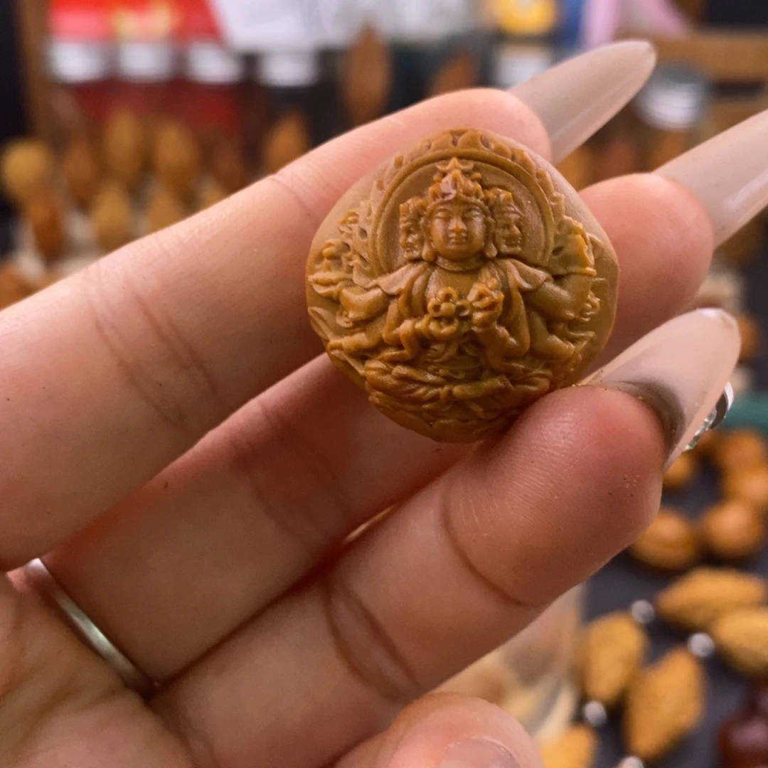 橄榄核吊坠橄榄核福利单子两单起邮无售后不退换，