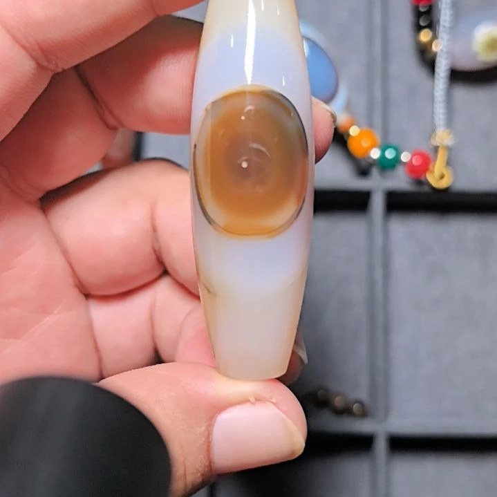 玛瑙/玉髓颈饰合金