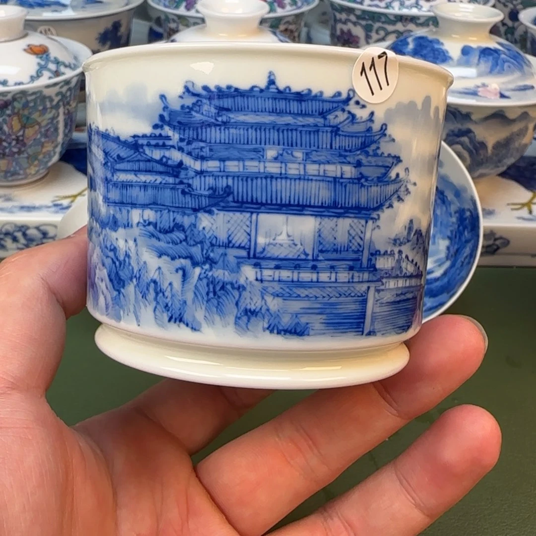 彦祖纯手工手绘茶具117