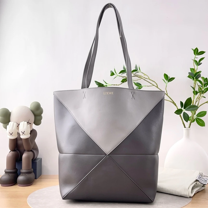 95新 LOEWE/罗意威 Puzzle Fold/单肩包/4017
