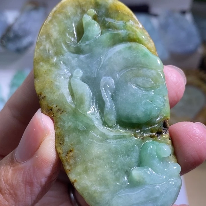 【闪购商品】颈饰未镶嵌翡翠佛