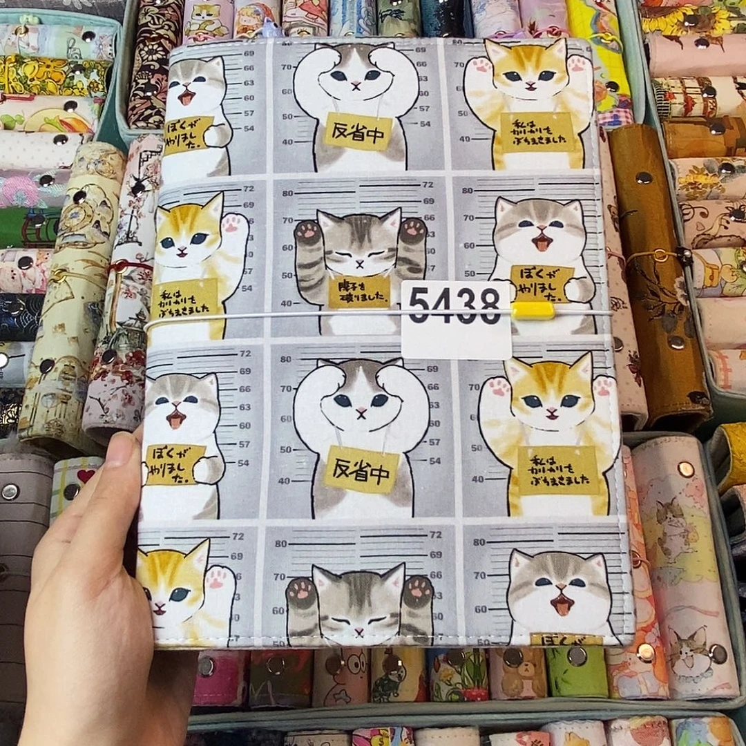 织绣A5活页不加纸5438