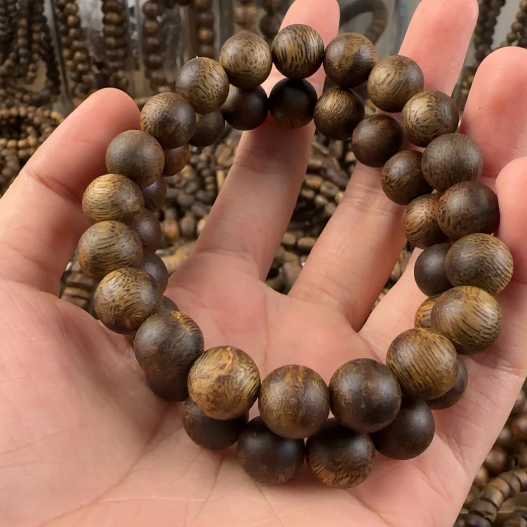 大***川沉香手串奇楠手串多样性发一串卡1.0