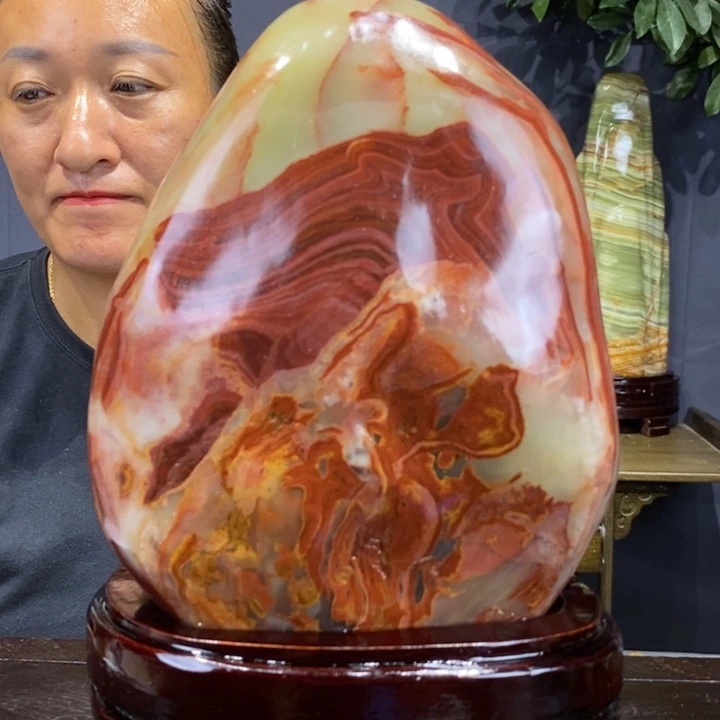 石材精品古青石摆件