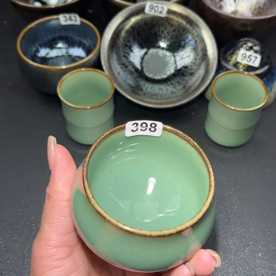 茶盏398 建盏单盏放大漏…………