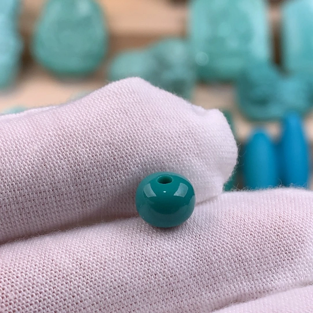 绿松石未镶嵌老型卡7.7