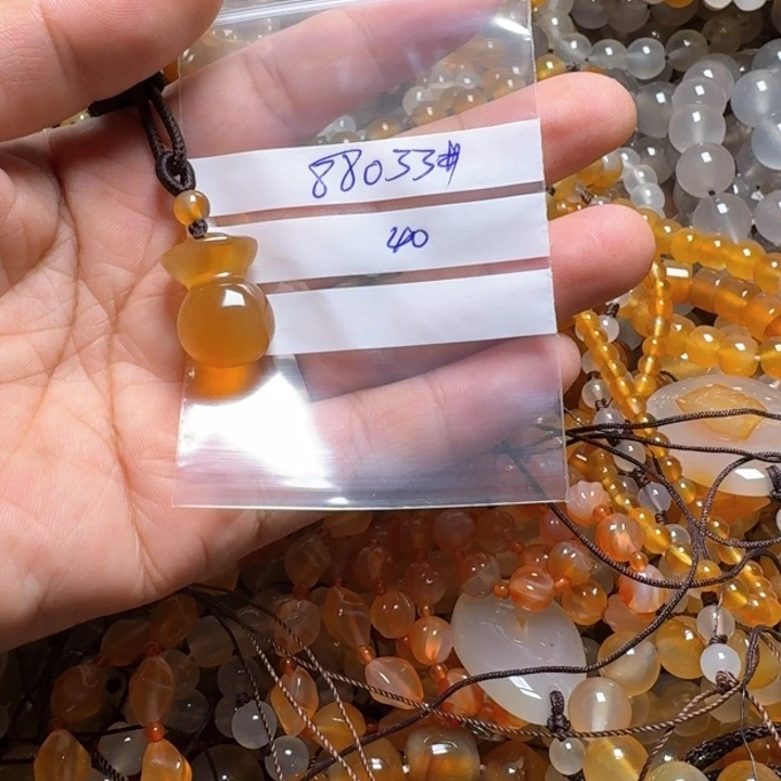玛瑙/玉髓颈饰未镶嵌糖*88033