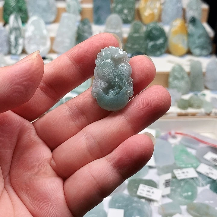 吊坠(不含链)未镶嵌翡翠51生肖鸡
