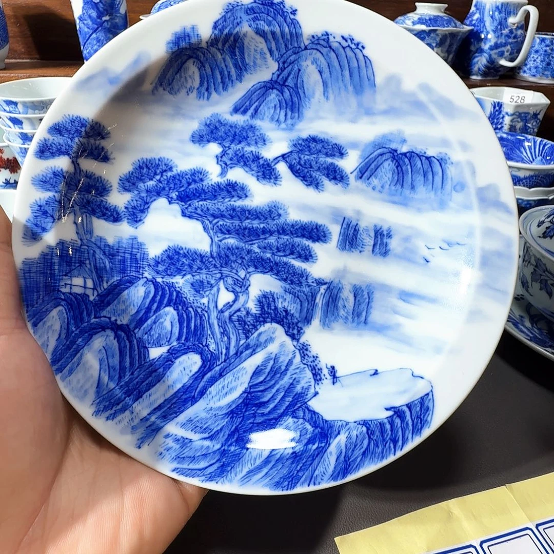 吉***运泥塑壶承手工手绘