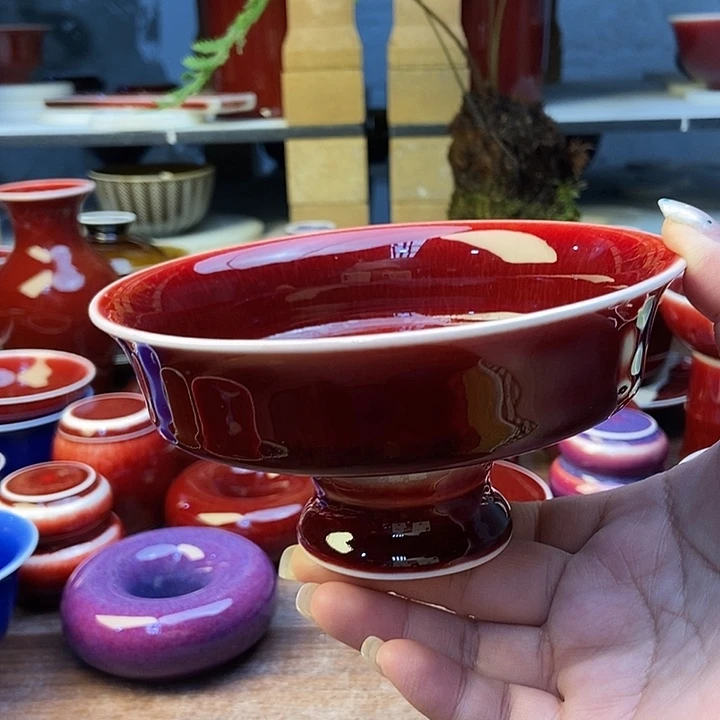 陶瓷景德镇名陶坊原矿郎红