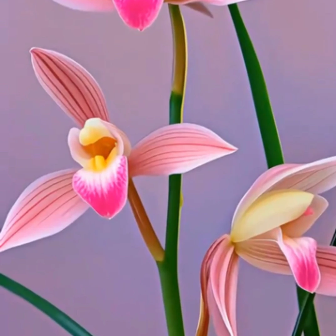 莲瓣兰（彩锦胭脂）2苗草特壮