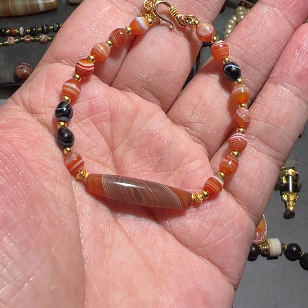 玛瑙/玉髓未镶嵌颈饰