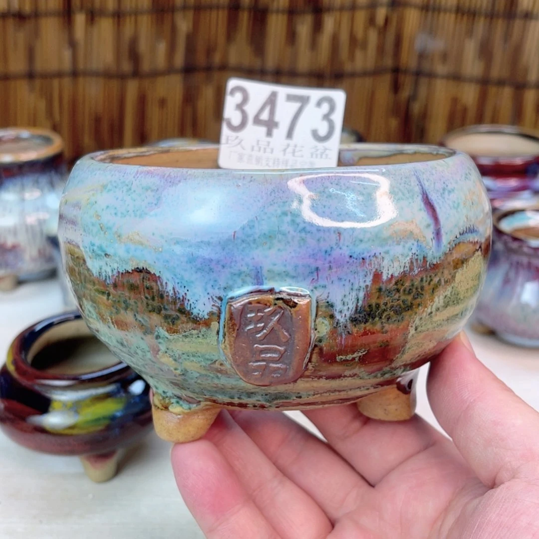 景德镇陶瓷艺术玖品花盆