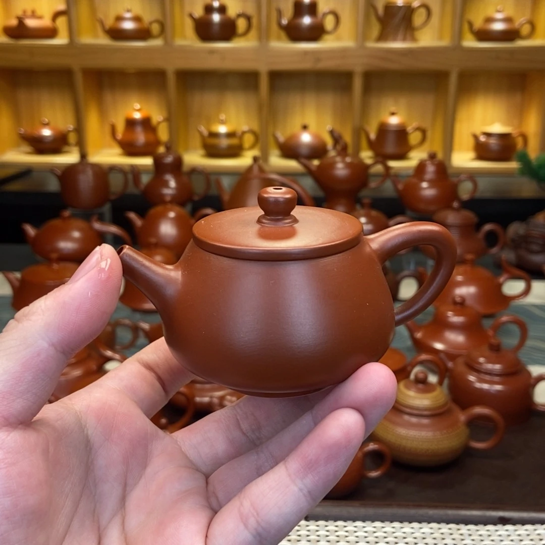 茶壶紫砂大*瓜潮州手拉壶手拉壶