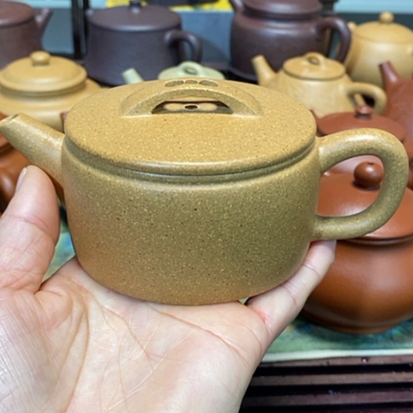 【闪购商品】紫砂茶壶黄金段半手工