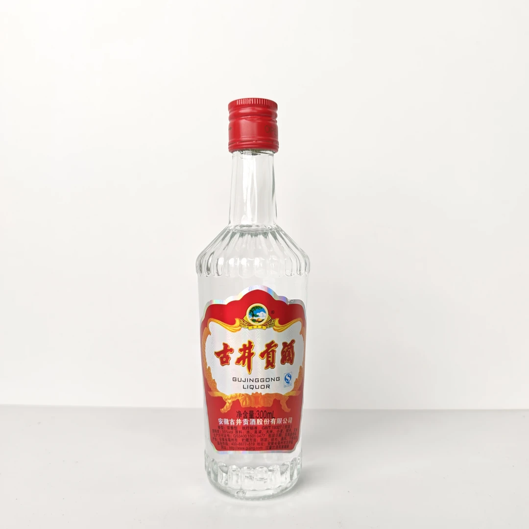 古井贡2015年古井贡酒（光瓶）聚会浓香型白酒 J  55度300ml