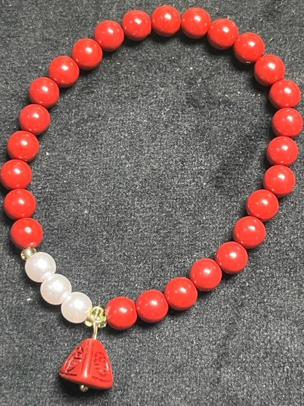 紫金砂手串。6610。    -无礼盒