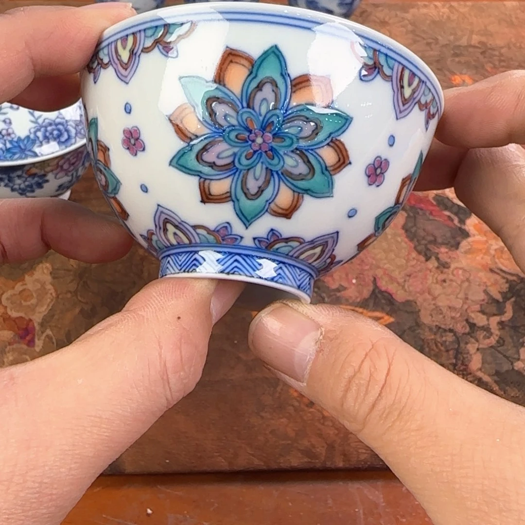 杯子景德镇手工手绘