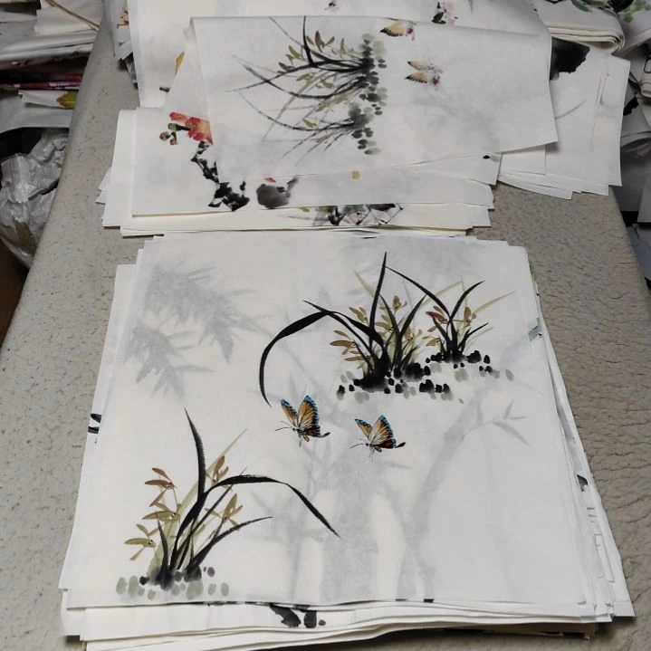 强***芳国画国画花鸟花鸟国画