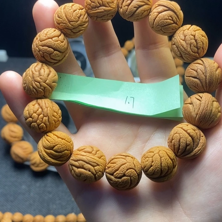 桃核吊坠秦岭山野生桃核