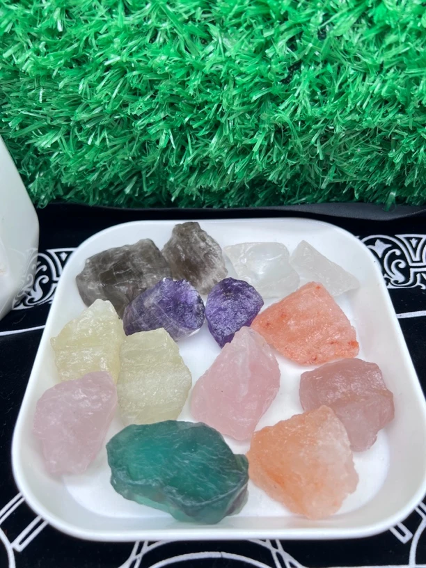 天然水晶碎石块扩香石，500克