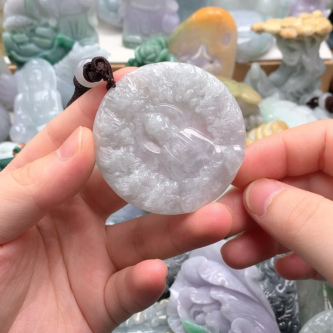 吊坠(不含链)未镶嵌翡翠