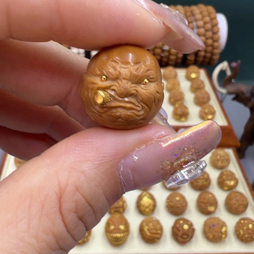 猴头核桃吊坠买****主单颗