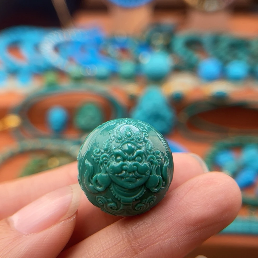 绿松石未镶嵌配饰