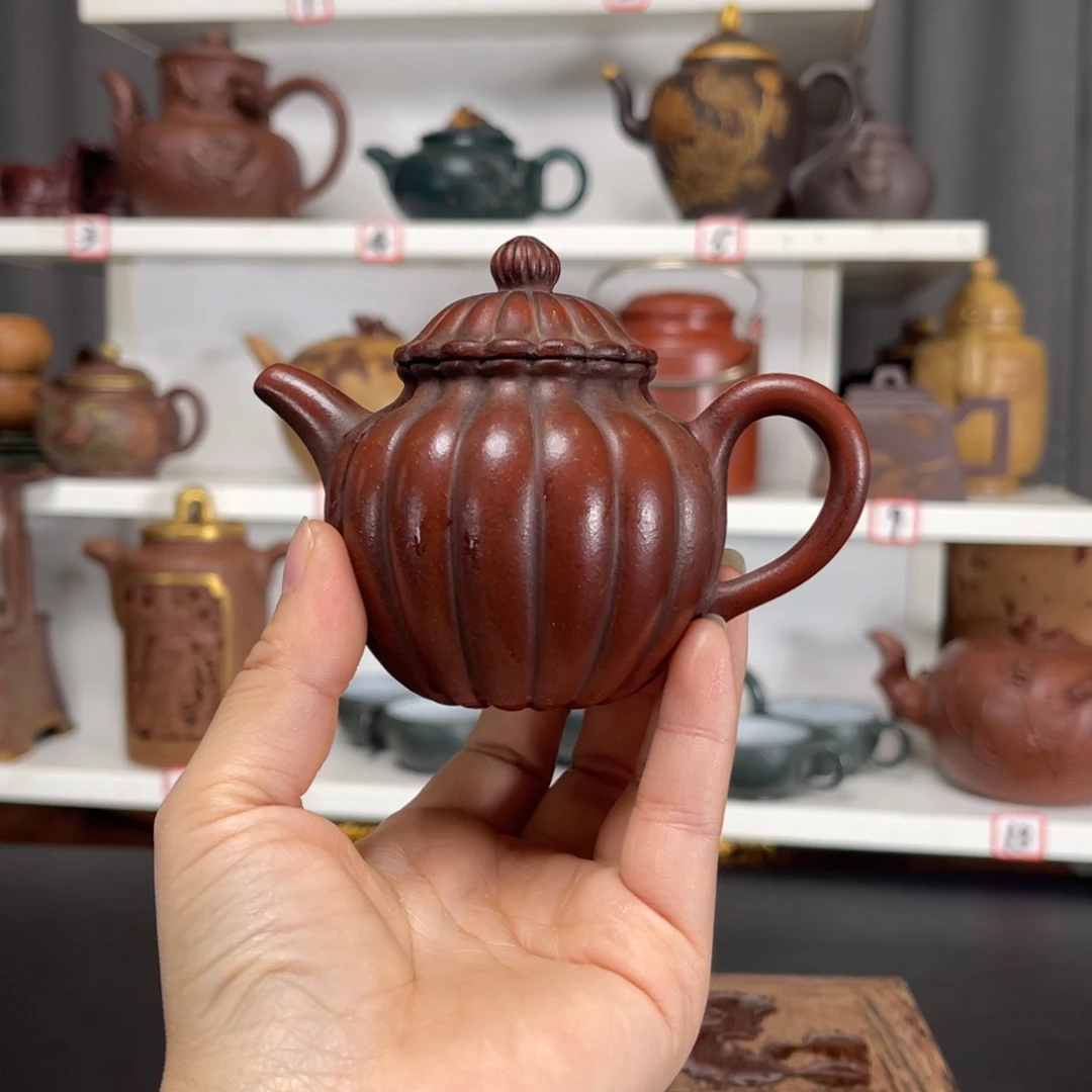 紫砂原矿紫砂壶双*原矿紫砂壶