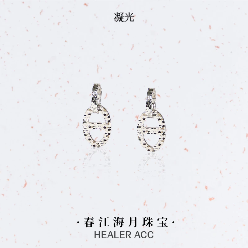 925银耳饰 【起风了/鎏金碎银/花未眠/凝光】耳钉轻奢小众气质耳饰