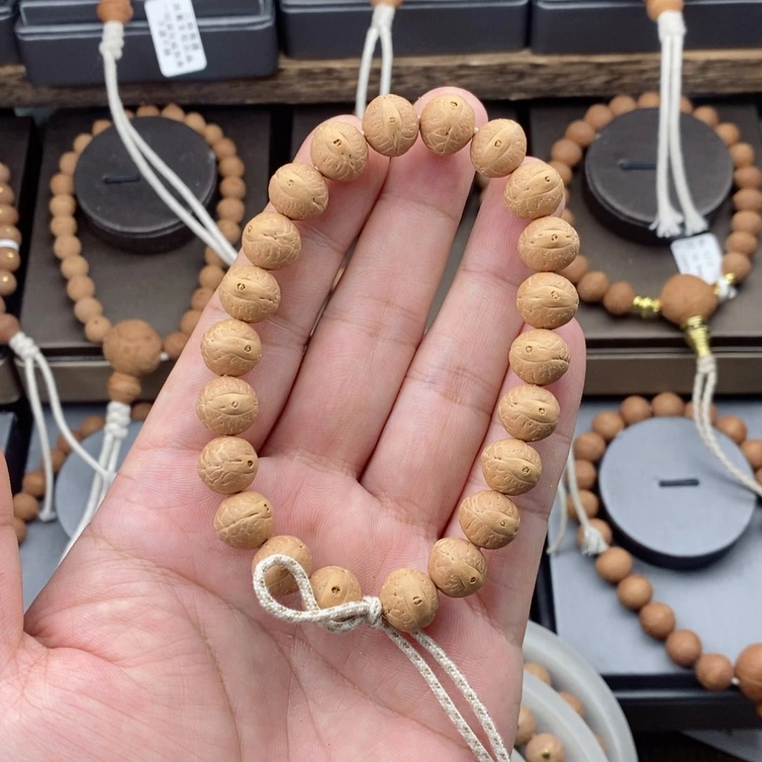 手串凤眼菩提顾**风11.5mm实心籽