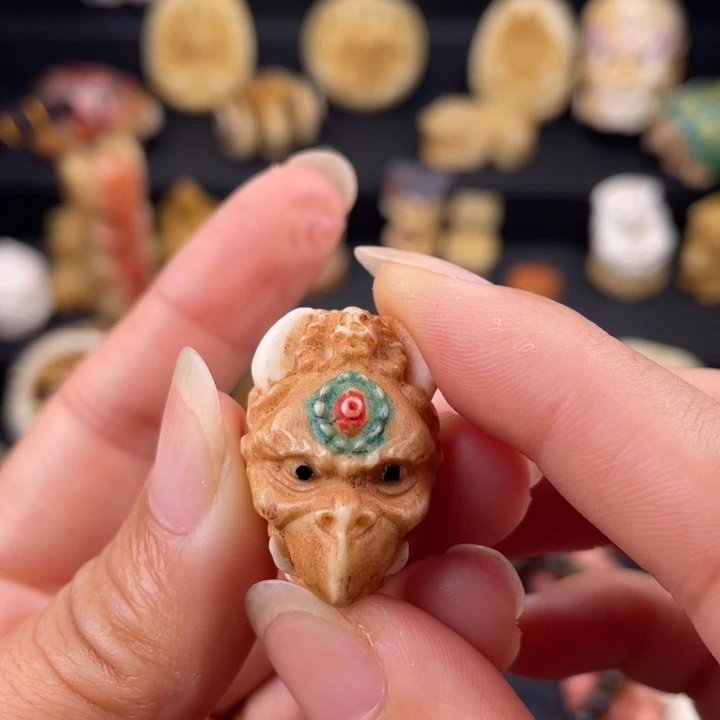 手串/手链驼骨鹿角雕刻三通19