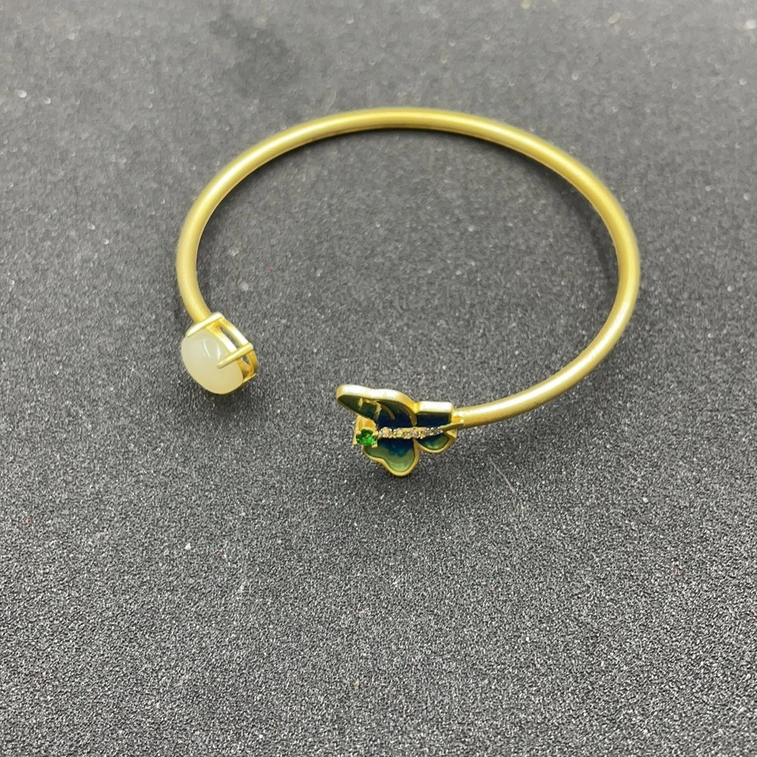 BY0226FHLZ标054 和田玉手镯