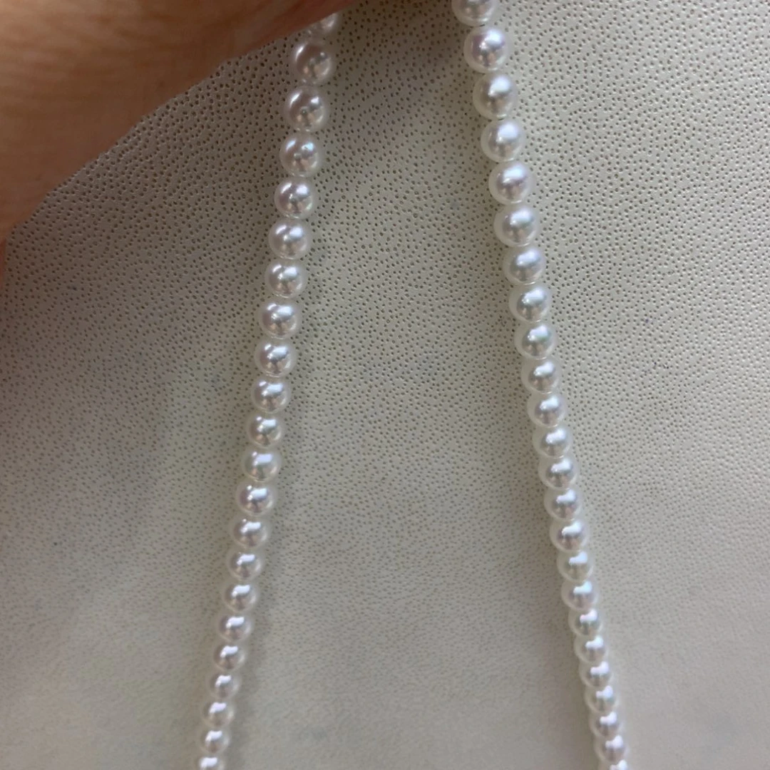 妙***姐18K金镶嵌淡水珍珠颈饰